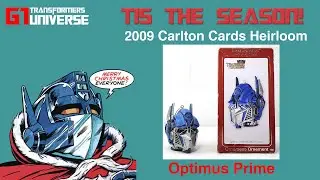 2009 Carlton Cards G1 Transformers Optimus Prime Christmas Ornament