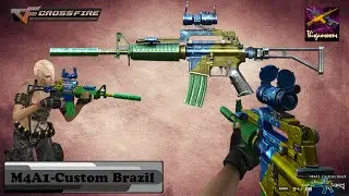 Cross Fire Vietnam (Đột K&iacute;ch)||M4A1-Custom Brazil Gameplay