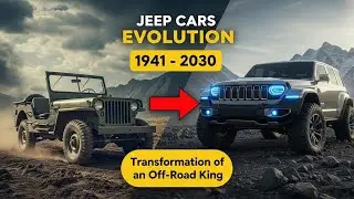 Jeep Cars Evolution 1941&ndash;2030 | Transformation of an Off-Road King