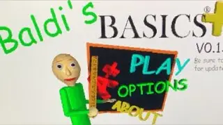 Mr OHIO is playing Baldi&lsquo;s basics plus ￼all challenge settings.￼