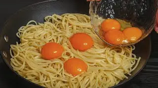 Gieß einfach Eier über Spaghetti! – Das traditionelle Familienrezept meiner Oma!