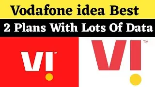 Vodafone idea Best Plans | 2 Plans With VI With Lots Of Data Benefits