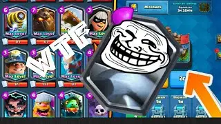 Trolleando en arena 1 con todas legendarias (clash royale)