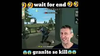 #Garena free fire #funny🤣🤣 video Granite se kill      #short video गेराना फ्री फ्री game video