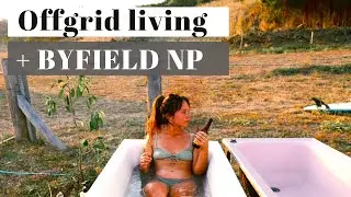 YEPPOON Offgrid Farm Stay + BYFIELD NATIONAL PARK Ep23