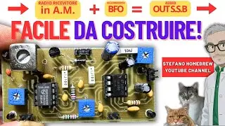 V.92 Avete un radio ricevitore A.M. fai-da-te senza SSB?  Ecco la soluzione facile da costruire.
