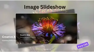 Create AMAZING Image Slideshows with HTML and CSS 😍 &ndash; No JavaScript Needed!