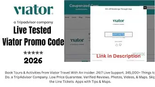 Best Viator Promo Code & Discount Code 2026 -Coupon Provider