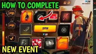 Free Fire New Event | Faded Wheel Event Full Details || How To Spin Faded Wheel Free Fire