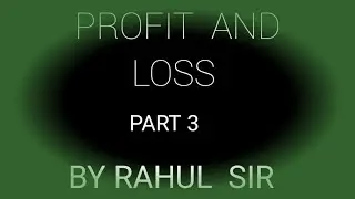 SHORT TRIKS OF PROFIT AND LOSS SERIES'S  FOR ALL COMPETITIVE  EXAM PART 3
