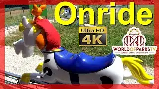 Parc Spirou Spip Jumper (POV Onride) parc spirou attraction &ndash; Spirou Pferdereitbahn Spip Jumper (4K)