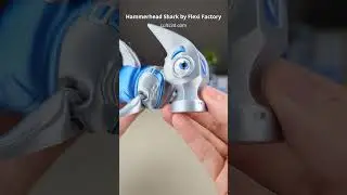 Сочлененная акула-молот, напечатанная на 3D-принтере