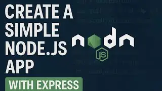 How to create a simple Node.js app with Express. #NodeJS #Express #WebDevelopment #CodingTutorial