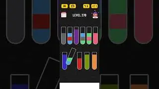 Water Sort puzzle level 270 - Color Puzzle Game (IEC Global Pty Ltd)