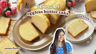 NO OVEN butter cake recipe | eggless butter cake | soft & moist | with OTG instructions