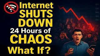 What If Internet Shuts Down for 24 Hours? 🌍 Chaos & Survival Explained
