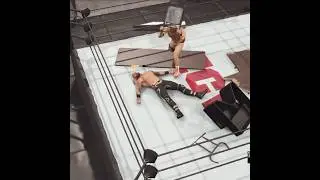 Ilja finally using some weapons, himself! #steamdeck #wwe2k25 #wwe #ecw #iljadragunov #shawnspears
