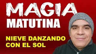 Magia Matutina: Nieve Danzando con el Sol