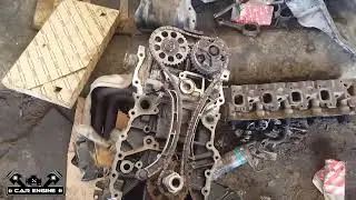 Engine 1TR Timing Marks hilux 2014TOYOTA