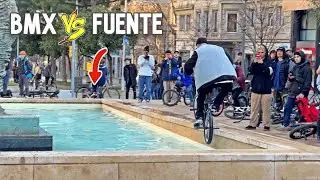 BMX vs FUENTE! +200 PERSONAS EN 