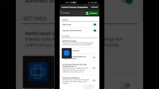 Cara Download aplikasi Control Screen Rotation  Dan cara mengedit Lobby Ff