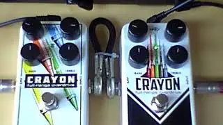 Electro Harmonix CRAYON 69(Biack Design) VS CRAYON 76(White Design)