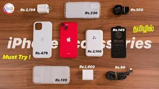#5 iPhone Accessories (Ultra Budget) 2022 😻😻😻 in Tamil @TechApps Tamil