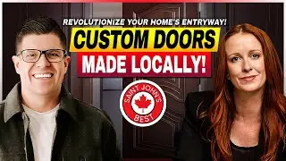 🚪✨ Discover Saint John's Finest Custom Doors at Hatch & Parley! 🏠🔑