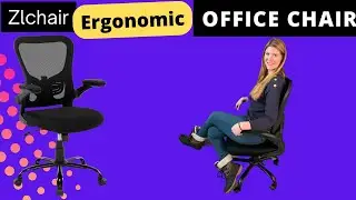 Zlchair ergonomic office chair demo and review by Sara