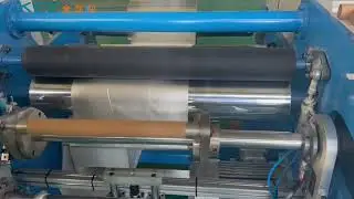 LKSR-450 Semi-automatic aluminum foil roll rewinding machine
