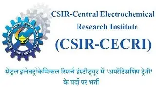 Central Electro Chemical Research Institute CECRI Recruitment