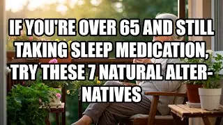 If You're Over 65 and Still Taking Sleep Medication, Try These 7 Natural Alternatives
