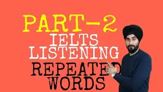 IELTS Listening Most Frequently Repeated Words | Listening Common Spelling Mistakes| Difficult Word