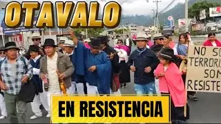 OTAVALO EN RESISTENCIA - PARO ECUADOR 2025