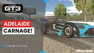 Первая гонка на городской трассе Аделаиды | iRacing GT3 Mercedes