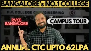 RVCE Bangalore -Campus & Hostel Tour 2024 |R V College Of Engineering |COMEDK 2024