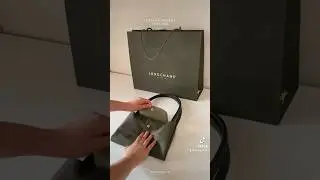 💥UNBOXING LONGCHAMP LE PLIAGEGREEN L TOTE BAG Forest-Recycled Canvas #longchamp #longchamplepliage