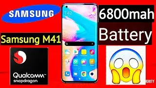 Samsung Galaxy M41 Samsung M41 6800mAh BIG Battery Tripple Camera #SamsungM41#M41#GalaxyM41