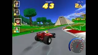 Senninha GP 2008 - Gameplay (Arcade Pc)