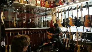 Mike Moreno And Ulf Bandgren at No1 Guitarshop. Free Improvisation