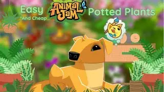 Easy and Cheap Potted Plants! I Animal Jam Den Hacks 10