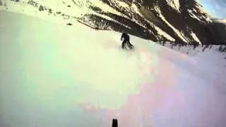 Allalin Glacier Bike Downhill 2011