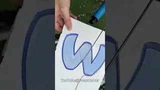 W is for Whimsical: Sizzling Foam Cutting Therapy! #stressrelief #satisfying #foamart #art