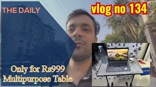 A Day in Mumbai &ndash; Bus Commute + New Folding Table for Small Flat🚌🏢