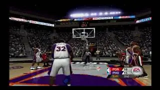 NBA Live 2005 (PS2) | &laquo;Блэйзерс&raquo; против &laquo;Санс&raquo;