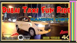 Dubai Taxi | Fun Ride Number 17 | Going Home from Burjuman Mall, Dubai