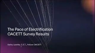 Webinar: Future of Electrification in Ontario and the implications for engineering technology
