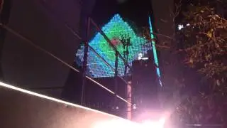 Sound Visualization (C-240) by Yucef Merhi |  Warming up with Arcene K