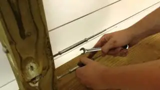 Re-tighten turnbuckles