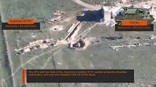 Precision Strike by Ukrainian Forces: M777 and Excalibur destroyed TOR-M2